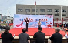 海安市老年大学雅周分校在镇“5.12”慈善日宣传活动中演出